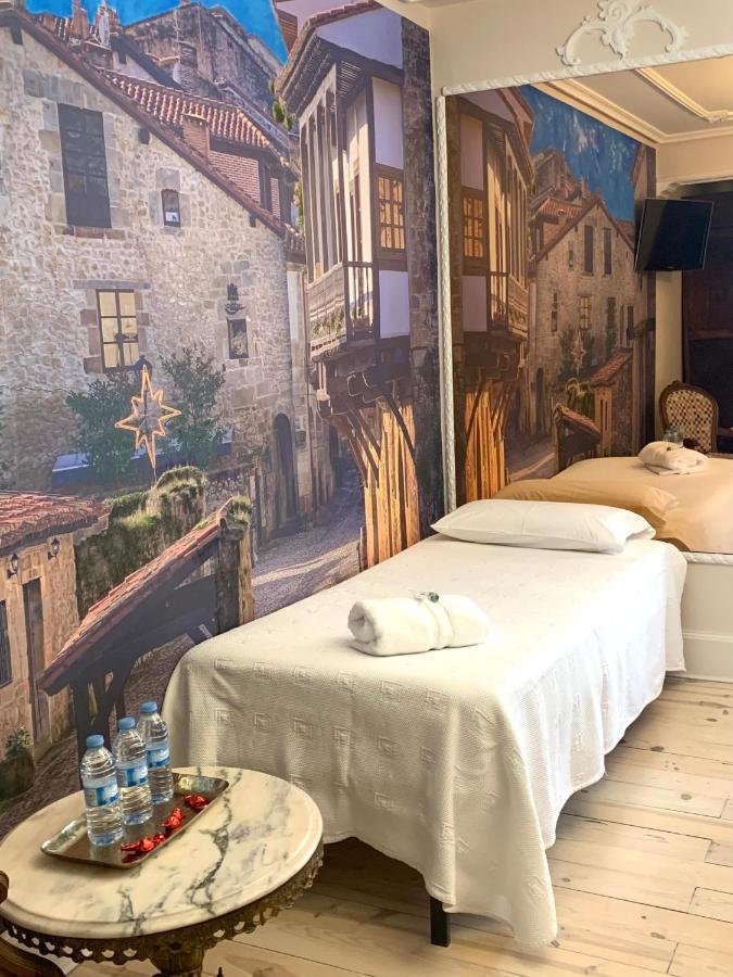 Hostal Boutique Puerta Del Sol Torrelavega Bagian luar foto